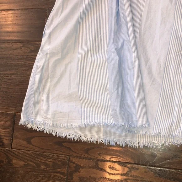 Dizzie Lizzie blue striped dress size xsmall - Picture 4 of 6